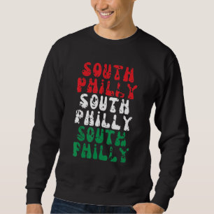 Moletom Filadélfia South Philly Italiano Bandeira Cidade B