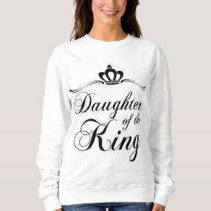 Moletom Filha do Rei Vintage Crown Christian
