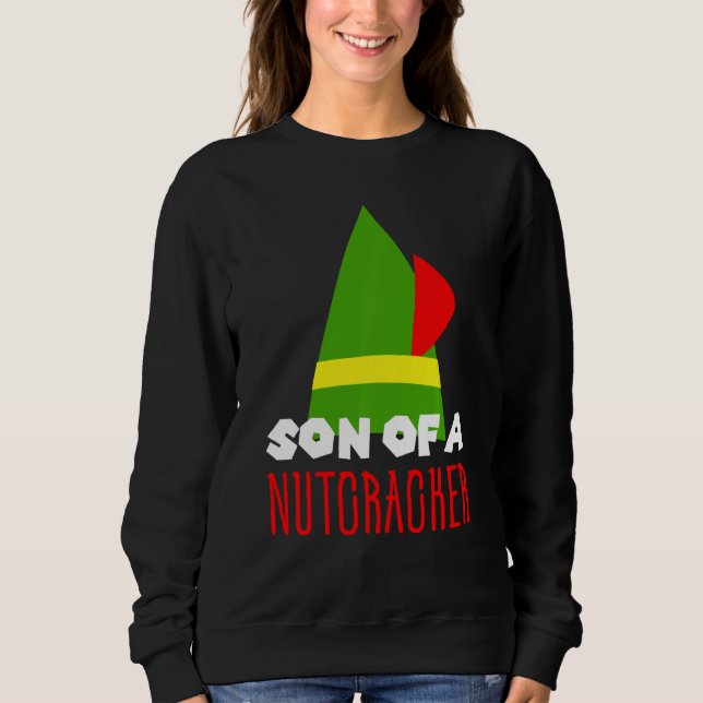 Moletom Filho Engraçado De Natal De Um Quebra-Nozes (Frente)