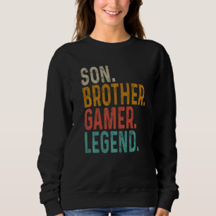 Moletom Filho Irmão Gamer Legend
