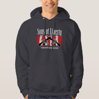 Moletom Filhos de hoodie unilateral da LIBERDADE OU da