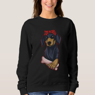 Moletom Filhote de Dachshund Wiener Doxie Weiner Daschund