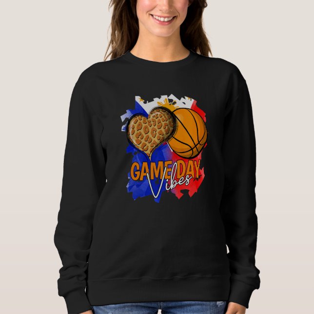 Moletom Filipinas: Esportes de Basquete de Basquete (Frente)