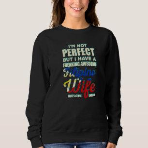 Moletom Filipinas: Filipina Crazina Filipino Wife Flag Pro