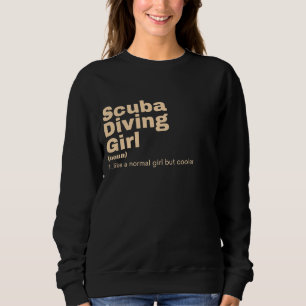 Moletom Filme Girl - Scuba Diving