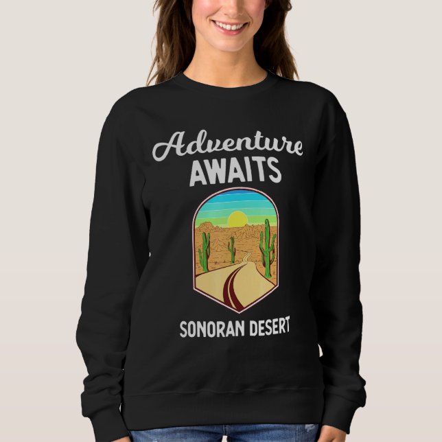 Moletom Fim de semana de aventura no deserto de Sonora (Frente)