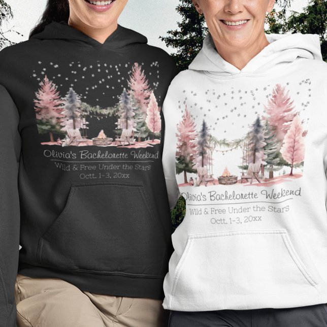 Moletom Fim de Semana de Campanha de festa de solteira (Criador carregado)