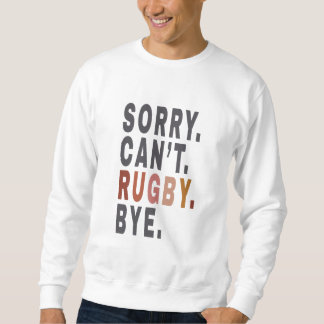 Moletom Fim de Semana de Rugby Divertido, para Mãe de Joga