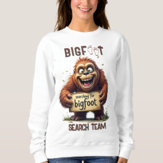 Moletom Finding Bigfoot Sasquatch Selfie Black