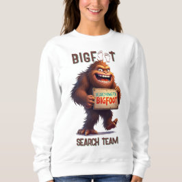 Moletom Finding Bigfoot Sasquatch Selfie Black
