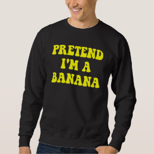Moletom Fingir que sou uma roupa de fantasia de Dia das Br