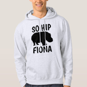 Moletom FIONA HIPPO T-shirts e capuzes engraçadas