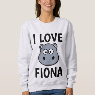 Moletom FIONA HIPPO T-Shirts, EU ADORO FIONA