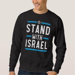 Moletom Fique com Israel, país judaico israelita
