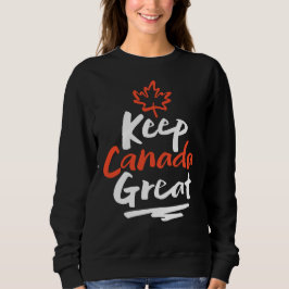 Moletom Fique com o Excelente do CANADÁ! Canadiano Maple L