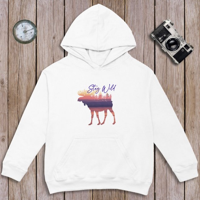 Moletom Fique Selvagem Moose (Criador carregado)