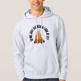 Moletom fire cottage camping heated rivalry hoodie