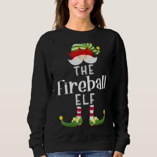 Moletom Fireball Elf Group Christmas Funny Pajama P Y