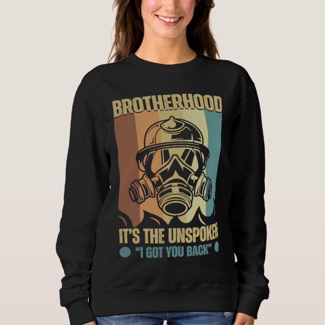 Moletom Firefighter Brotherhood I got your back (Frente)
