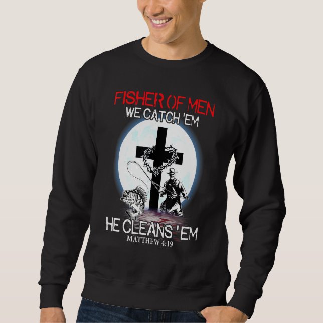 Moletom Fisher Dos Homens Que Nos Pegamos Ele Limpa Em Chr (Frente)