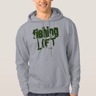 Moletom FishLoft.com Logotipo de pesca Marca Hoodie Sweate