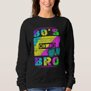 Moletom Fita Retroativa Bro Party 80s 80s Dj Party Goer