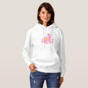 Moletom Fita rosa de sensibilização do Cancer de mama