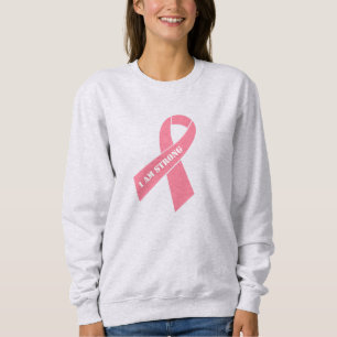Moletom Fita rosa-roscada do Cancer de mama