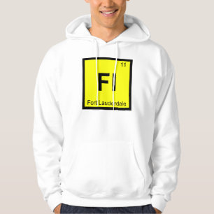 Moletom Fl - Fort Lauderdale Flórida Símbolo Químico