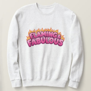Moletom Flaming e fabuloso