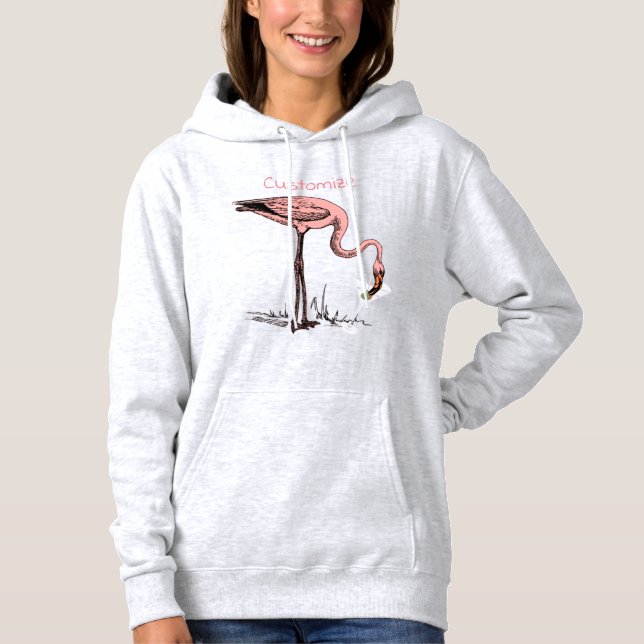 Moletom Flamingo Bebendo Martini Thunder_Cove (Frente)