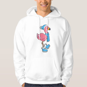 Moletom Flamingo com Scarf & Hat