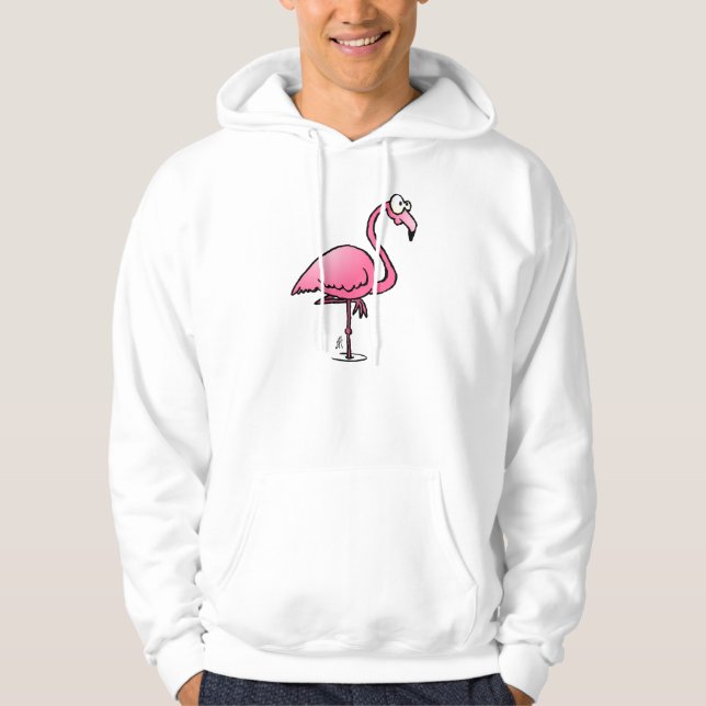 Moletom Flamingo cor-de-rosa (Frente)