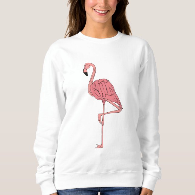 Moletom Flamingo Rosa (Frente)