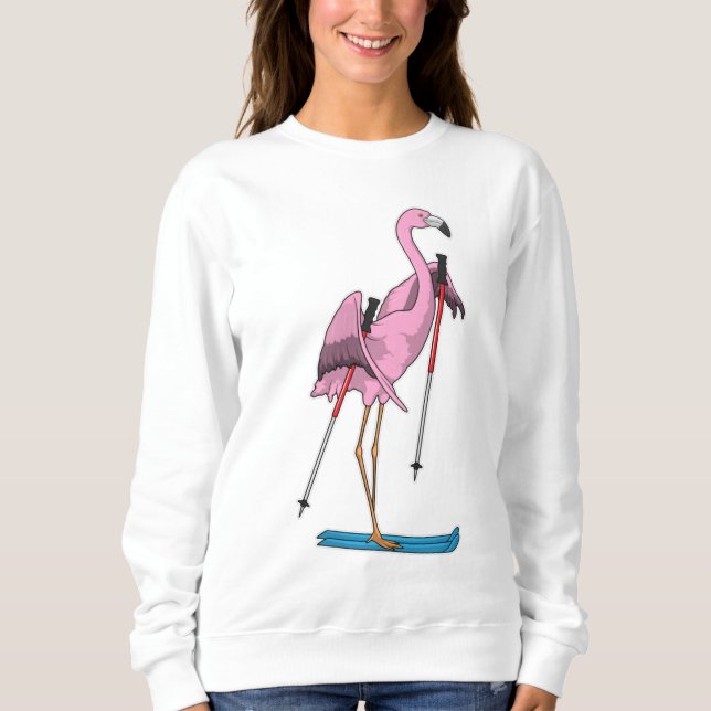 Moletom Flamingo Skier Ski (Frente)