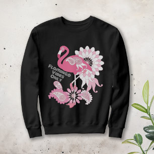 Moletom Flamingo Vibes Only - Flamingo Rosa Paisley
