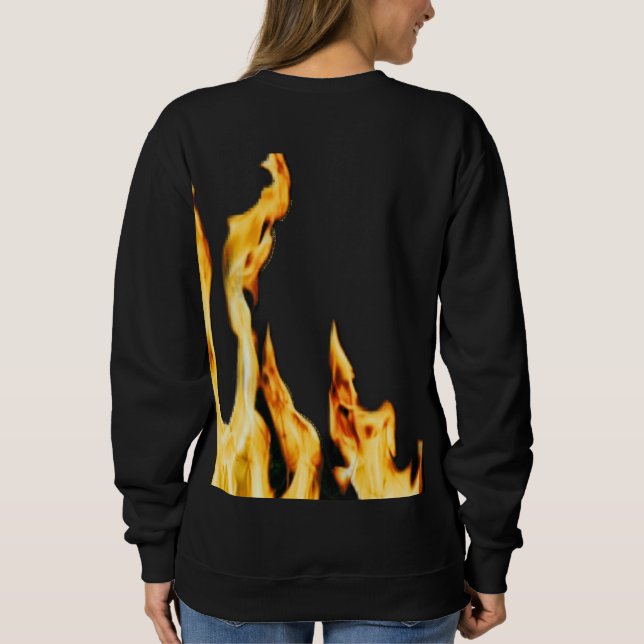 Moletom Flammen – Flamme – Flame – Flames – Feuer – Fire T (Verso)