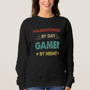 Moletom Flebotomista Retro De Dia Jogador De Videogame À N
