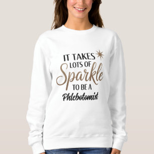 Moletom Flebotomista Sparkle Sweatshirt - Bonito presente