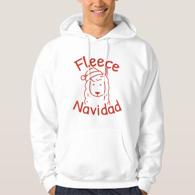 Moletom Fleece Navidad (Frente)