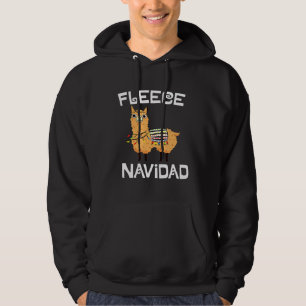 Moletom Fleece Navidad Cute Llama Alpaca Natal