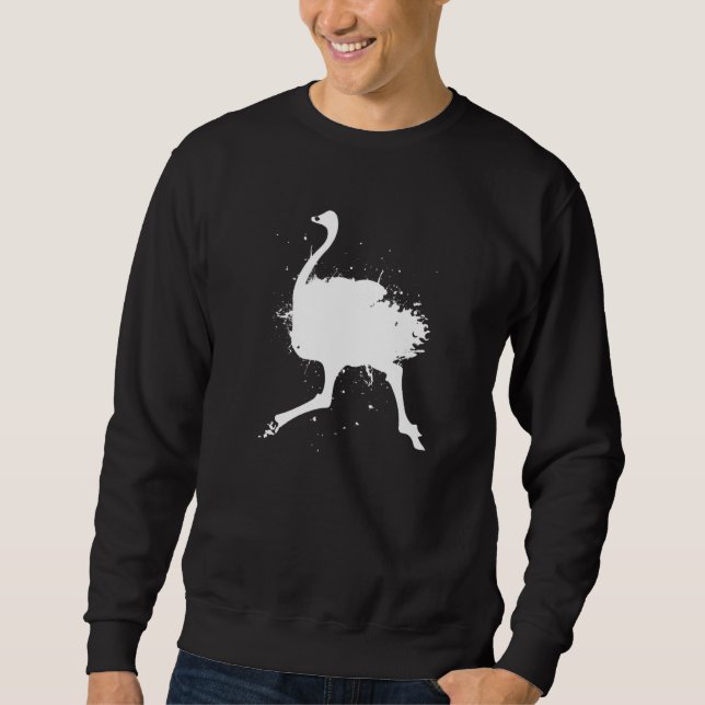 Moletom Flightless Bird Ornithology - Wildife Emu Ostrich (Frente)