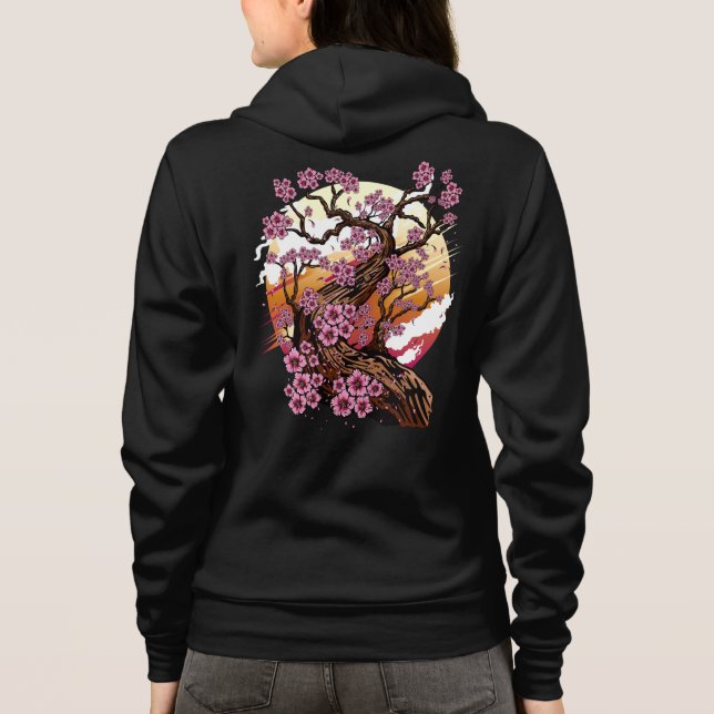 Moletom Flor de Cereja Selvagem (Verso)