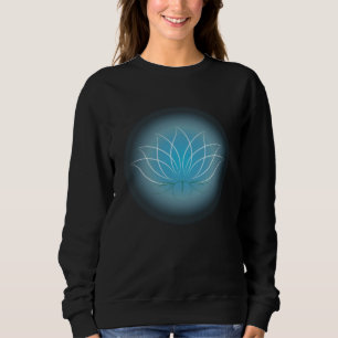Moletom Flor de Lótus Relaxamento Pacífico Yoga Meditação