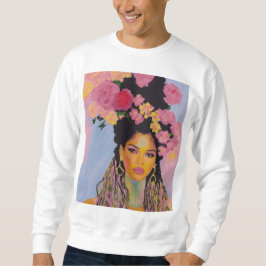Moletom Flor Feminina Suave