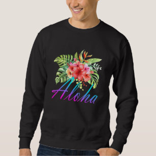 Moletom Flor Hawaii das Ilhas Cute Aloha Hawaii