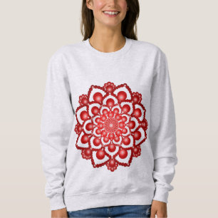 Moletom Flor Red Dot Mandala