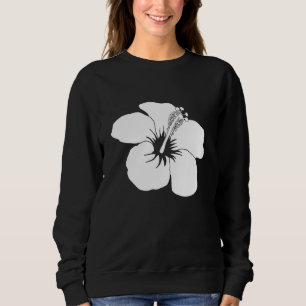 Moletom Flor White Hawaii Hibiscus