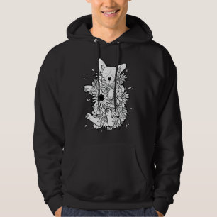 Moletom Floral Corgi