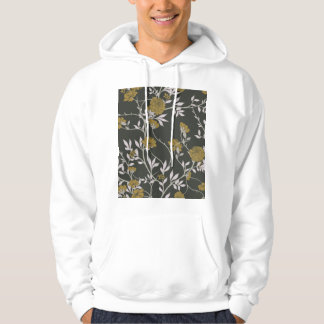 Moletom Floral elegante: design de padrão de colheita.